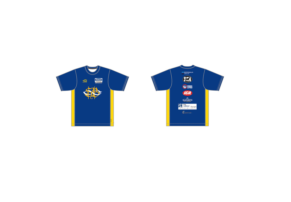 SOUTH BELRGAVE CC JUNIOR TRAINING SHIRT SHORT SLEEVE DI-11179