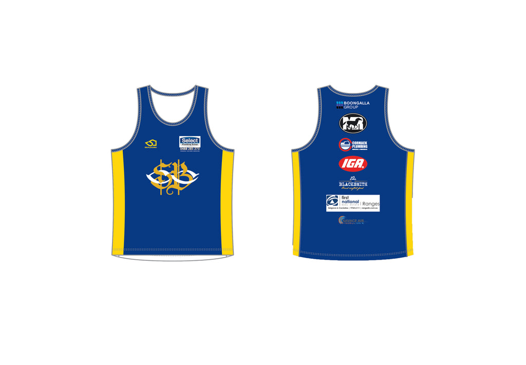 SOUTH BELGRAVE CC MEN'S TRAINING SINGLET DI-11180
