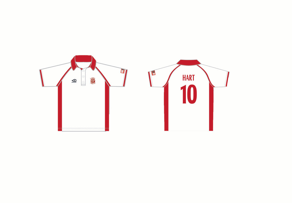 TOCUMWAL CC JUNIOR RED BALL PLAYING SHIRT SHORT SLEEVE DI-11205