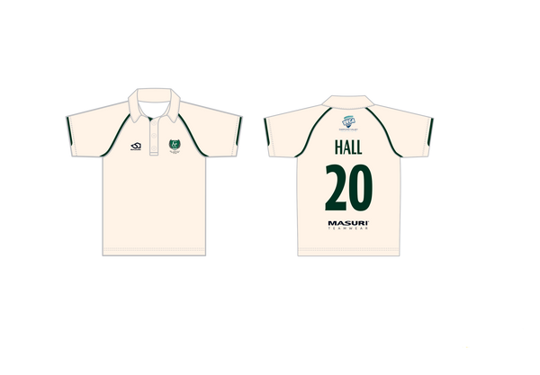 GREENSBOROUGH CC MEN'S RED BALL PLAYING SHIRT SHORT SLEEVE DI-11845