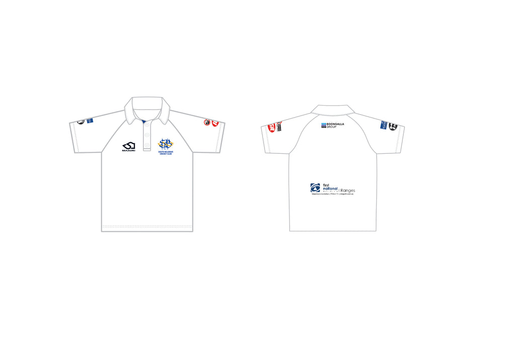 SOUTH BELGRAVE CC JUNIOR RED BALL PLAYING SHIRT SHORT SLEEVE DI-12806