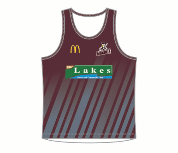 LAKES ENTRANCE CC MEN'S TRAINING SINGLET DI-13310
