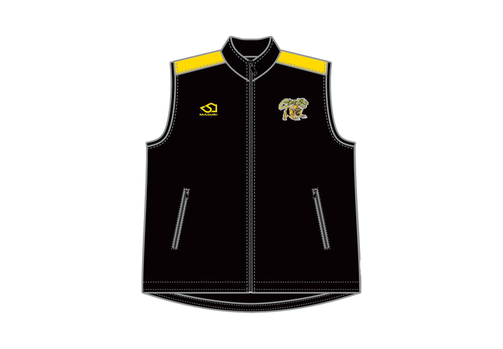 FRANKSTON YCW CC UNISEX FULL ZIP TECH FLEECE VEST DI-13506