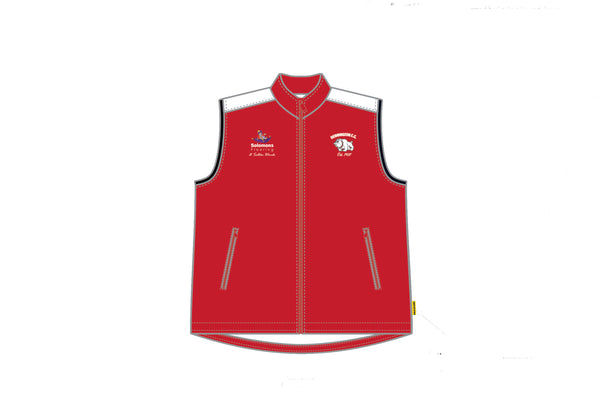 DENNINGTON CC UNISEX FULL ZIP TECH FLEECE VEST DI-13607