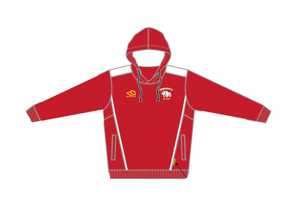 DENNINGTON CC JUNIOR TECH FLEECE HOOD DI-14061