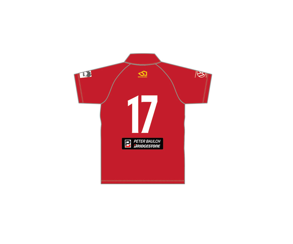 DENNINGTON CC MEN'S WHITE BALL PLAYING SHIRT SHORT SLEEVE DI-13620