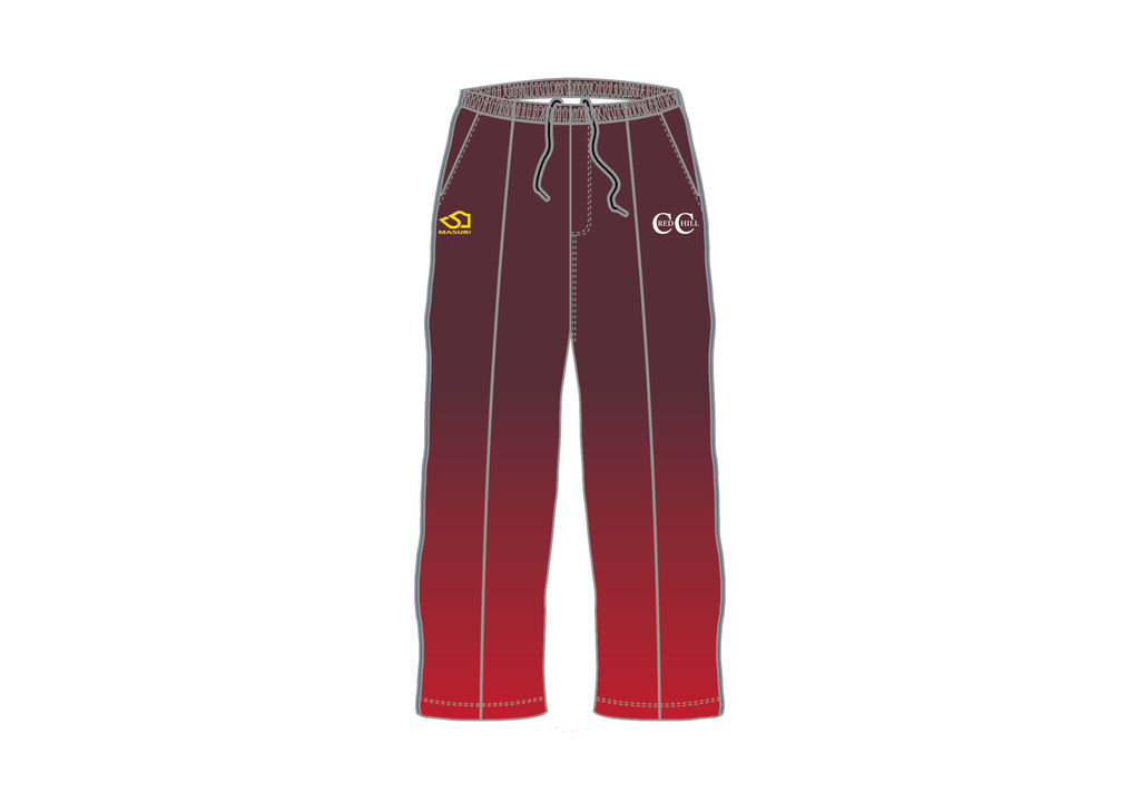 RED HILL CC MEN'S WHITE BALL PLAYING TROUSERS DI-13629