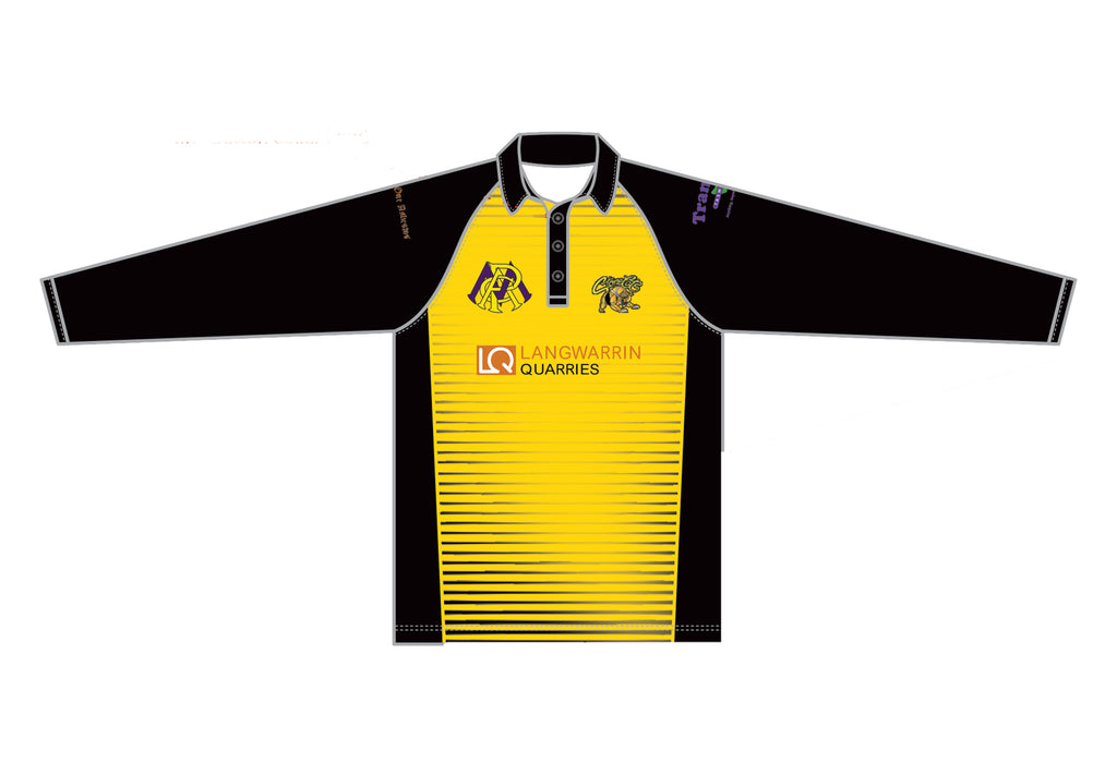 FRANKSTON YCW CC MEN'S COLOURED PLAYING SHIRT LONG SLEEVE DI-14860