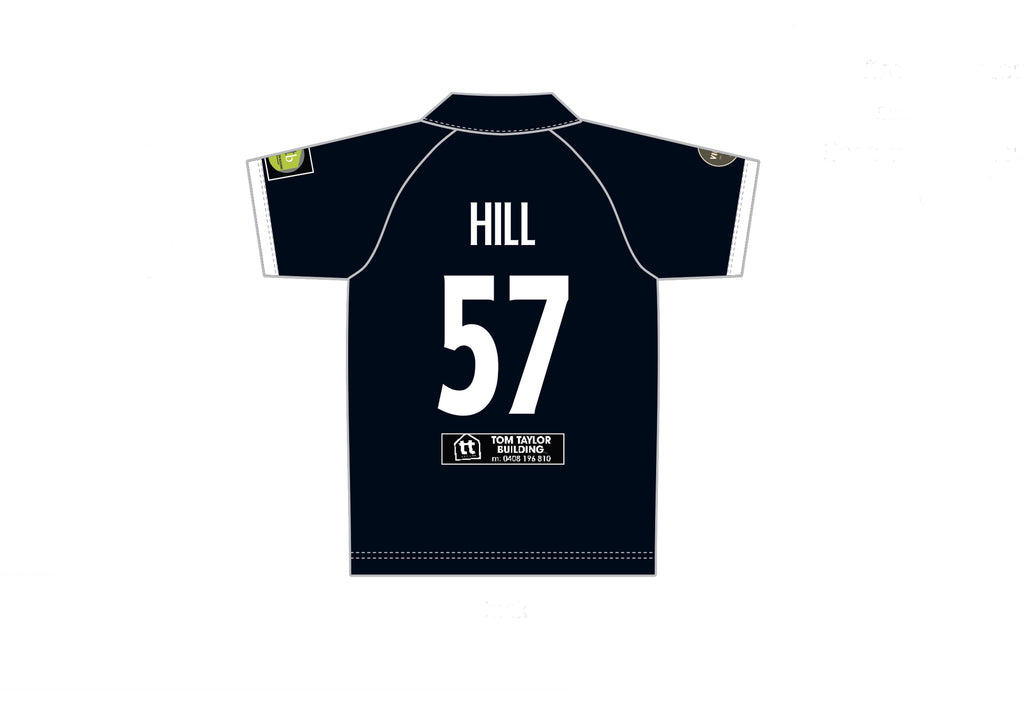 PORT FAIRY CC MEN'S WHITE BALL PLAYING SHIRT SHORT SLEEVE DI-13742