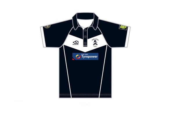 PORT FAIRY CC MEN'S WHITE BALL PLAYING SHIRT SHORT SLEEVE DI-13742