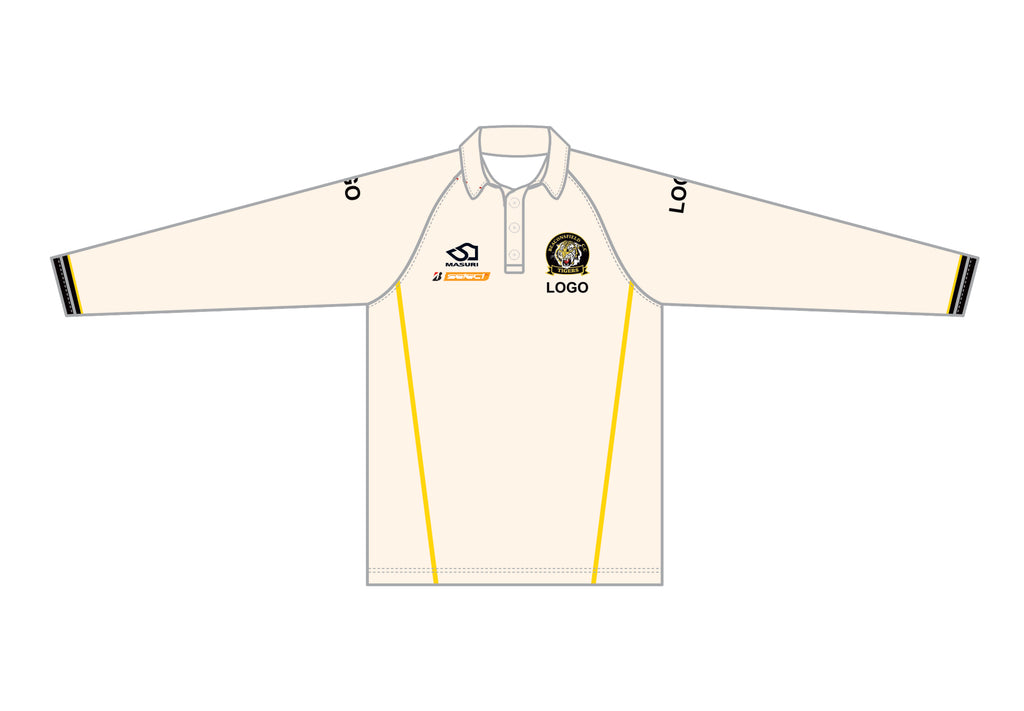 BEACONSFIELD CC MEN'S RED BALL PLAYING SHIRT LONG SLEEVE DI-13762