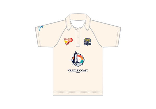 WYNYARD CC MEN'S RED BALL PLAYING SHIRT SHORT SLEEVE DI-13809