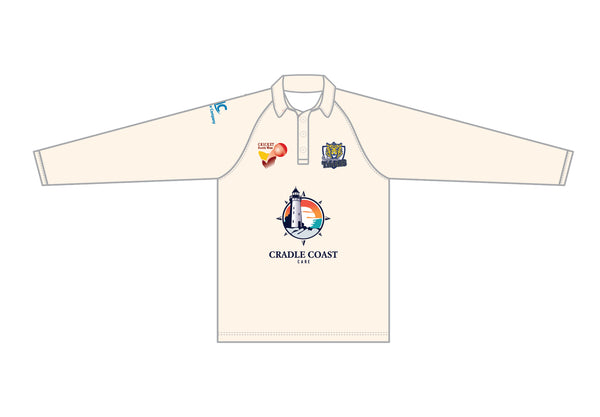 WYNYARD CC MEN'S RED BALL PLAYING SHIRT LONG SLEEVE DI-13810