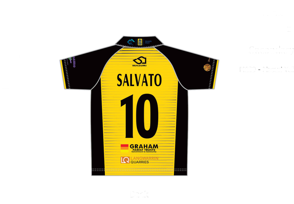 FRANKSTON YCW CC JUNIOR PLAYING SHIRT SHORT SLEEVE DI-14867