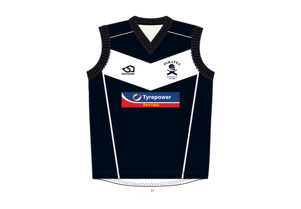 PORT FAIRY CC MEN'S WHITE BALL PLAYING VEST DI-13958
