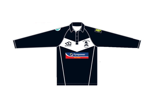 PORT FAIRY CC JUNIOR L/S WHITE BALL PLAYING SHIRT DI-13963