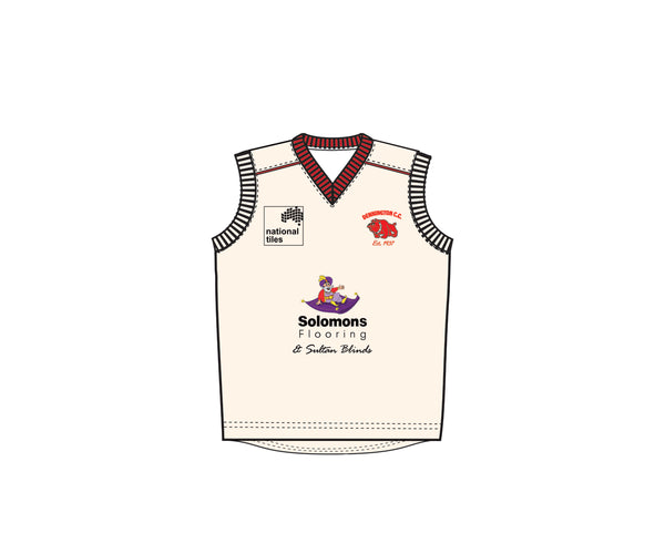 DENNINGTON CC MEN'S RED BALL PLAYING VEST DI-13981
