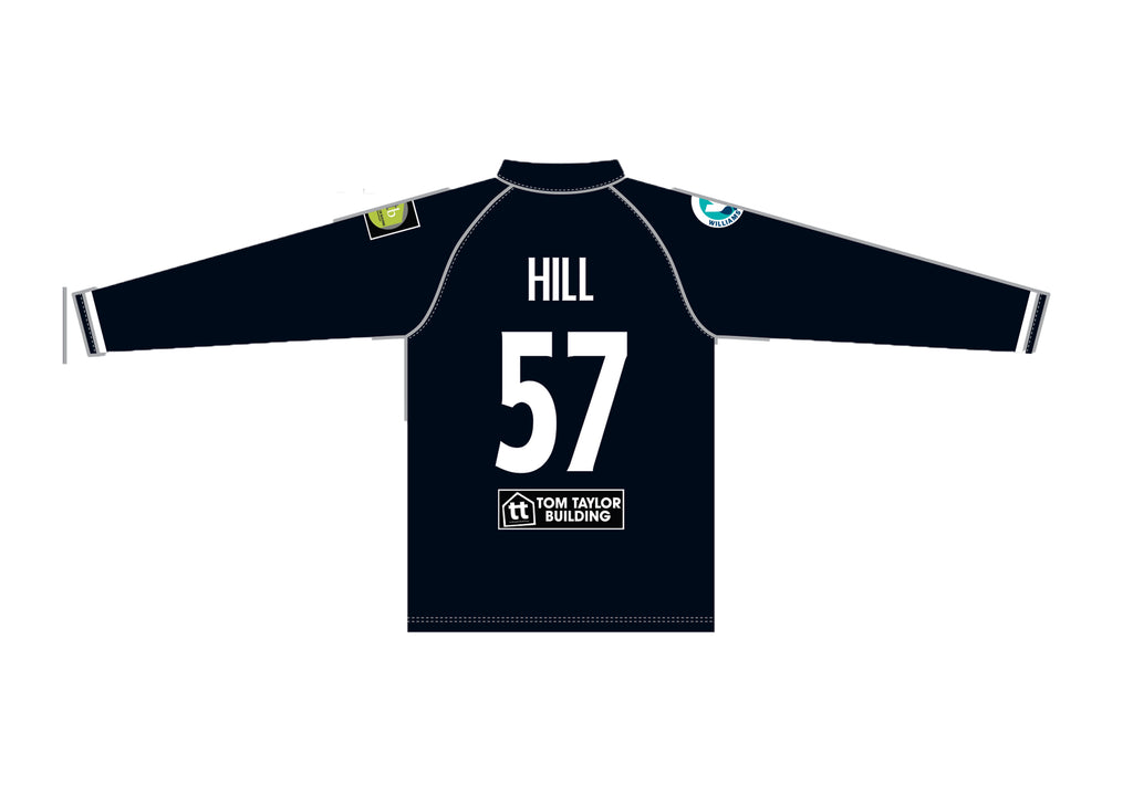 (U18) PORT FAIRY CC UNISEX WHITE BALL PLAYING SHIRT LONG SLEEVE DI-13991