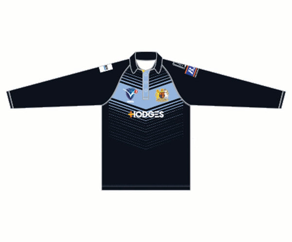 BRIGHTON CC MEN'S WHITE BALL PLAYING SHIRT LONG SLEEVE DI-14022