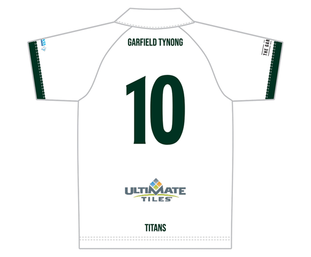 GARFIELD-TYNONG CC MEN'S RED BALL PLAYING SHIRT SHORT SLEEVE DI-14092