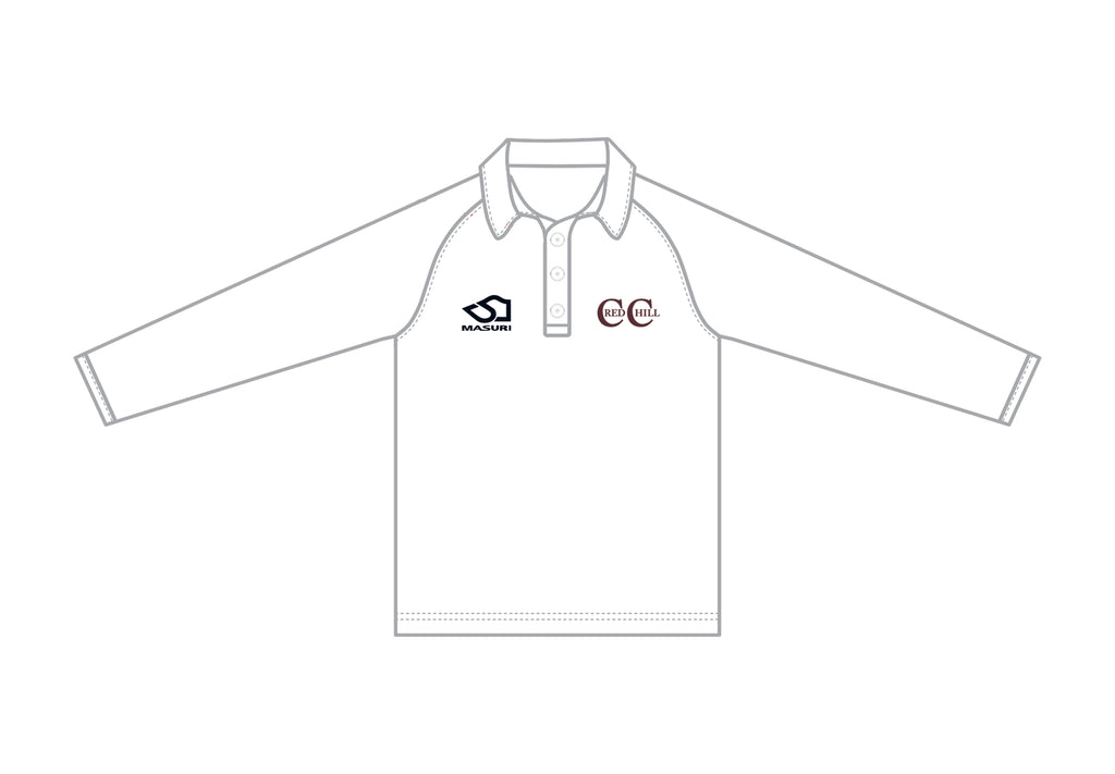 RED HILL CC JUNIOR RED BALL LONG SLEEVE PLAYING SHIRT DI-14126