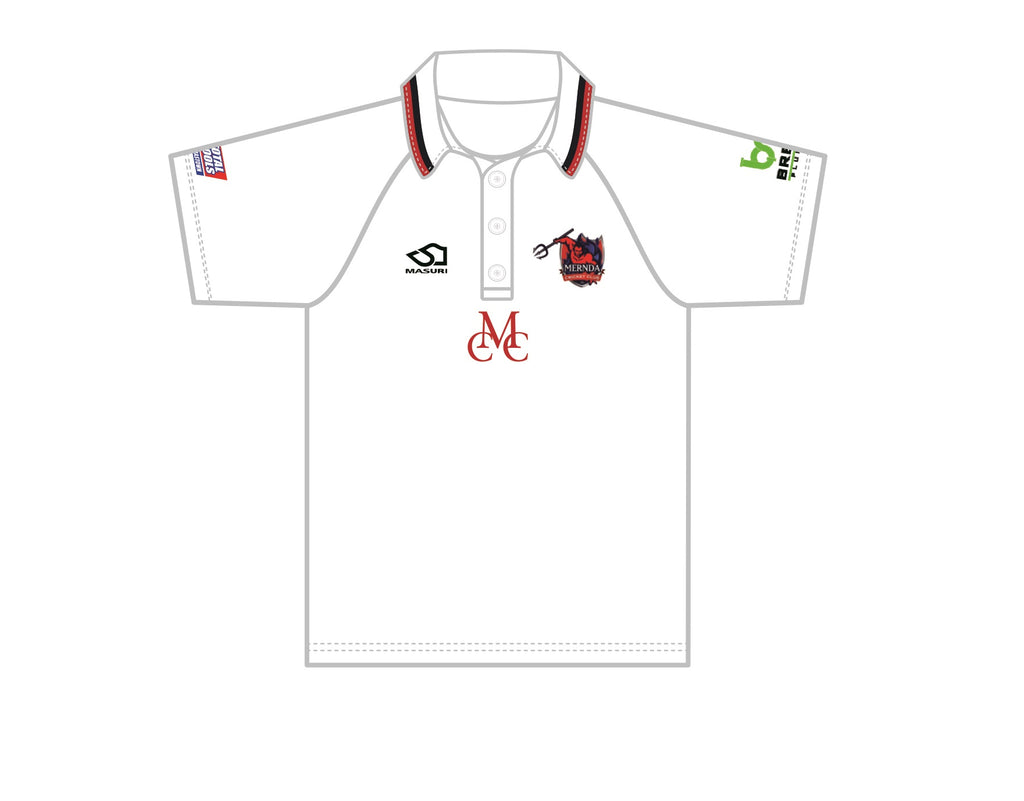 MERNDA CC MEN'S RED BALL PLAYING SHIRT SHORT SLEEVE DI-14381