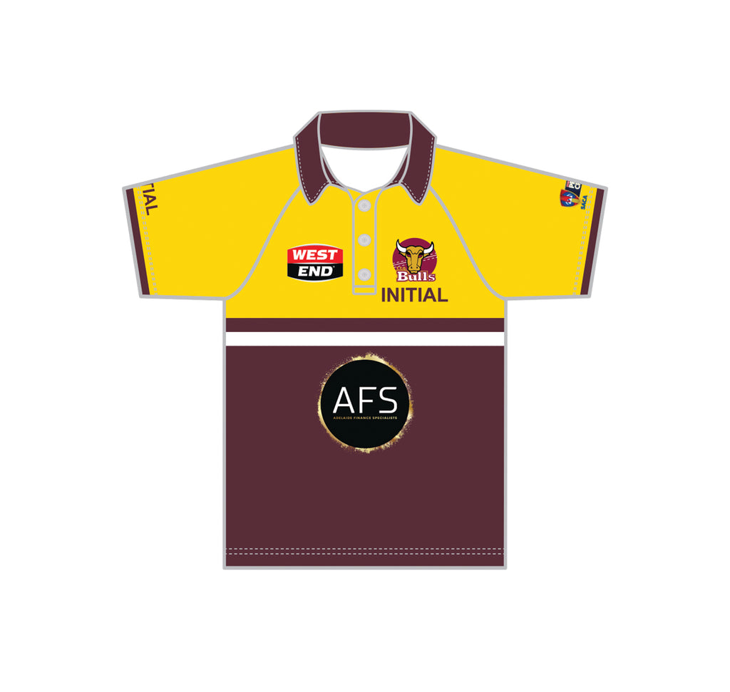 Tea Tree Gully District CC MEN'S WHITE BALL PLAYING SHIRT S/S DI-14625