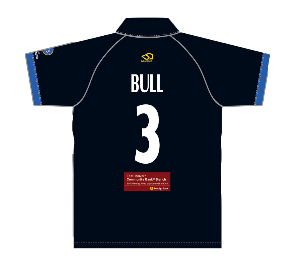 PRAHRAN CC MEN'S COLOURED PLAYING SHIRT SHORT SLEEVE DI-14656