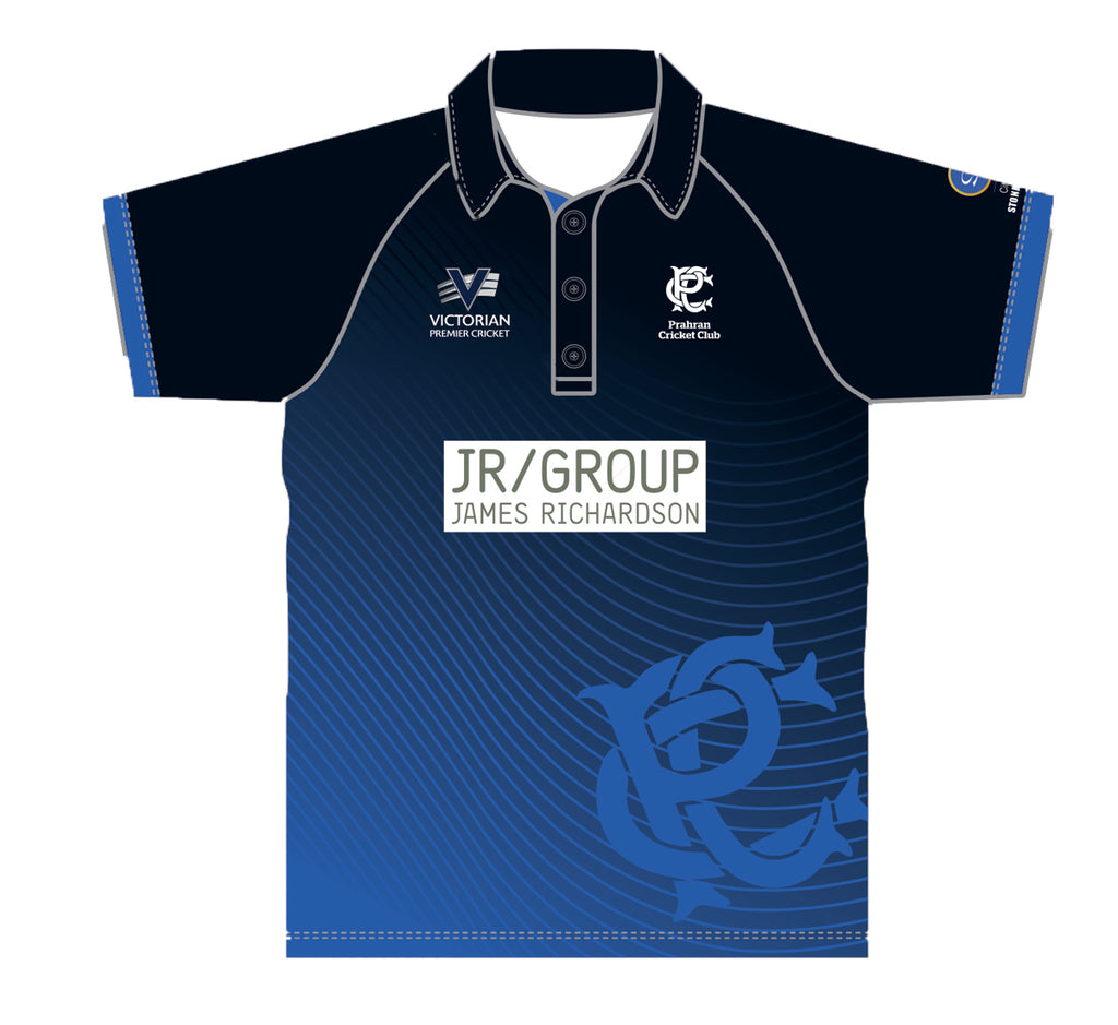PRAHRAN CC MEN'S COLOURED PLAYING SHIRT SHORT SLEEVE DI-14656