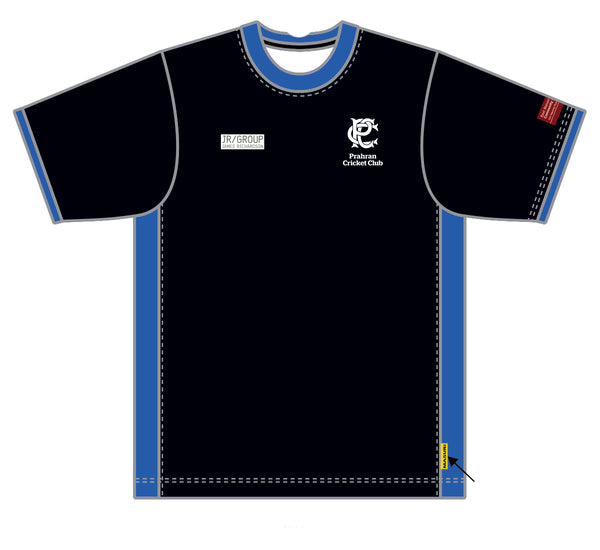PRAHRAN CC MEN'S TRAINING SHIRT SHORT SLEEVE DI-14658