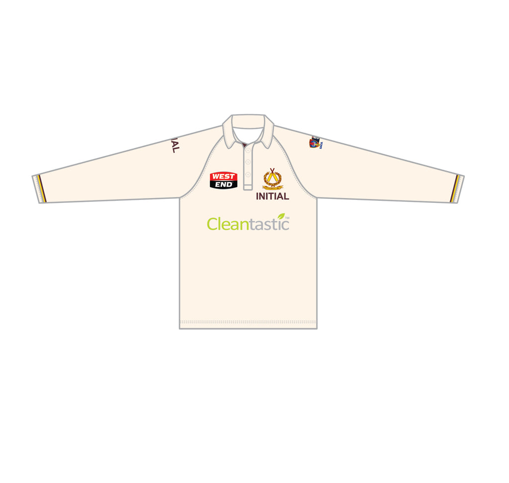 Tea Tree Gully District CC MEN'S RED BALL PLAYING SHIRT L/S DI-14703