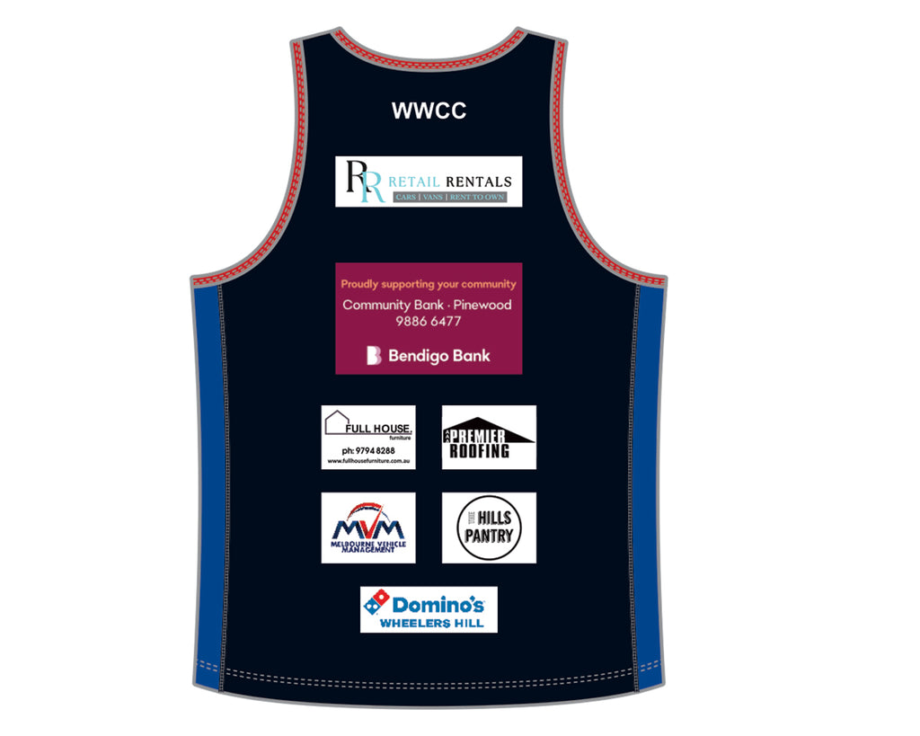 MULGRAVE CC MEN'S TRAINING SINGLET DI-14712