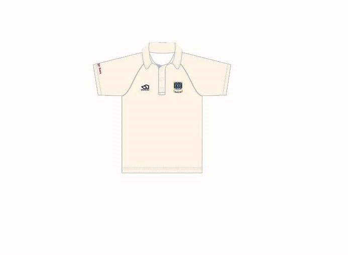 CANTERBURY CC MENS RED BALL PLAYING SHIRT SHORT SLEEVE DI-12985