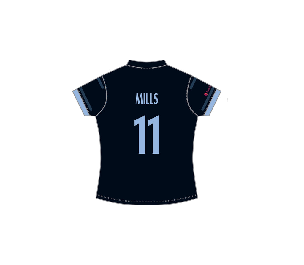 CANTERBURY CC WOMEN'S WHITE BALL PLAYING SHIRT S/S DI-14104