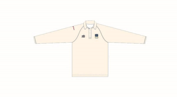 CANTERBURY CC MENS RED BALL PLAYING SHIRT LONG SLEEVE DI-12986