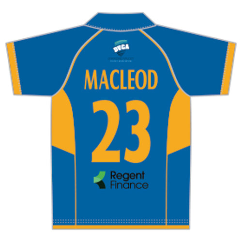 MACLEOD CC Men's Red Ball Playing Shirt Short Sleeve DI-15940