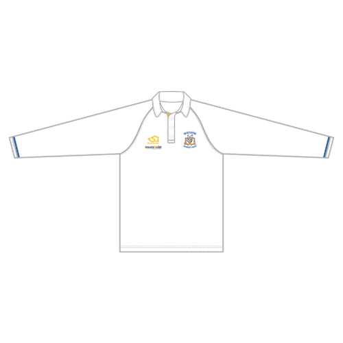 MACLEOD CC Men's Red Ball Playing Shirt Long Sleeve DI-15943