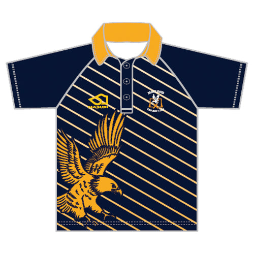 MACLEOD CC JUNIOR WHITE BALL PLAYING SHIRT SHORT SLEEVE DI-15945