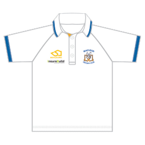 MACLEOD CC JUNIOR RED BALL PLAYING SHIRT S/S DI-15991