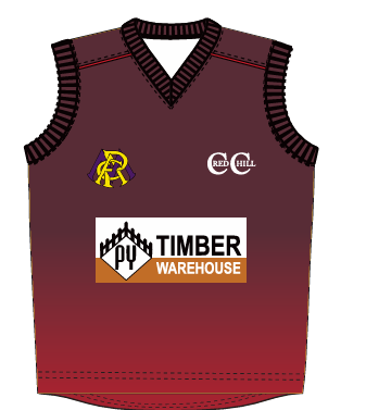 RED HILL CC MEN'S WHITE BALL PLAYING VEST DI-15690