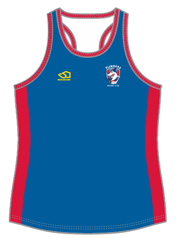 FLINDERS CC WOMEN'S TRAINING SINGLET DI-15836