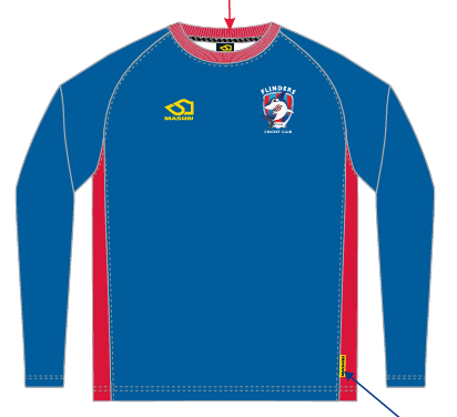 FLINDERS CC WOMEN'S TRAINING SHIRT LONG SLEEVE DI-15835