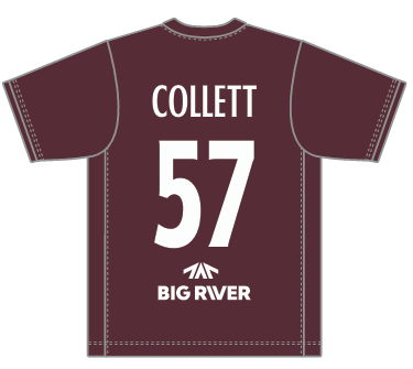 RED HILL CC Men's Maroon Training Shirt Short Sleeve DI-13632
