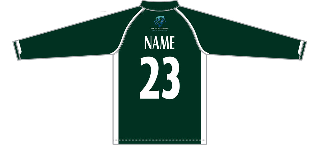 GREENSBOROUGH CC MEN'S WHITE BALL PLAYING SHIRT LONG SLEEVE DI-15626