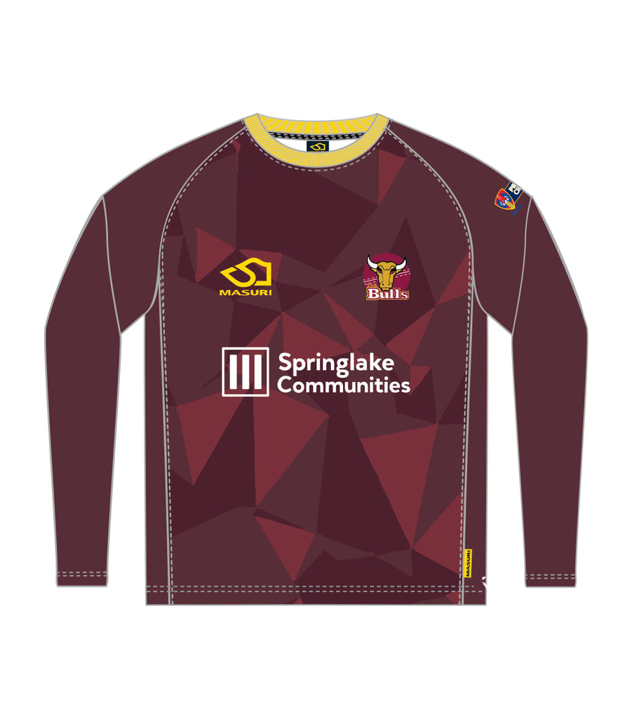 Tea Tree Gully District CC JUNIOR TRAINING SHIRT L/S DI-15637