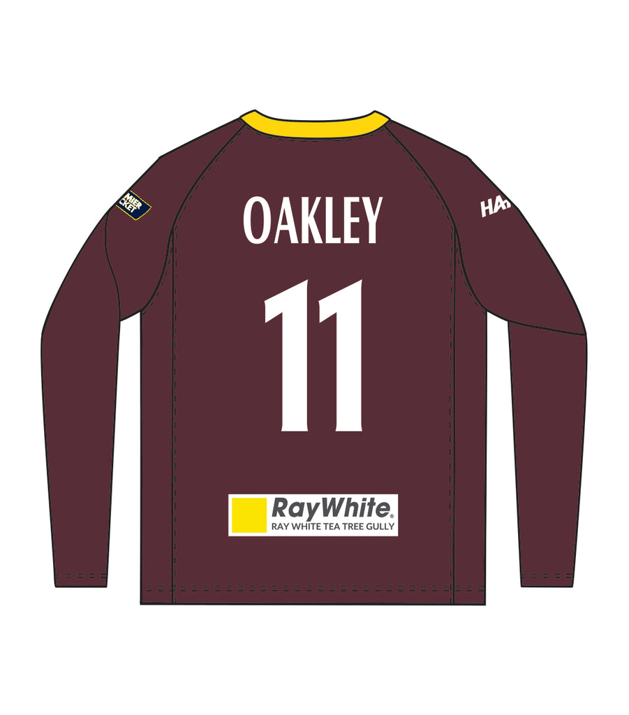 Tea Tree Gully District CC MEN'S TRAINING SHIRT L/S DI-15541