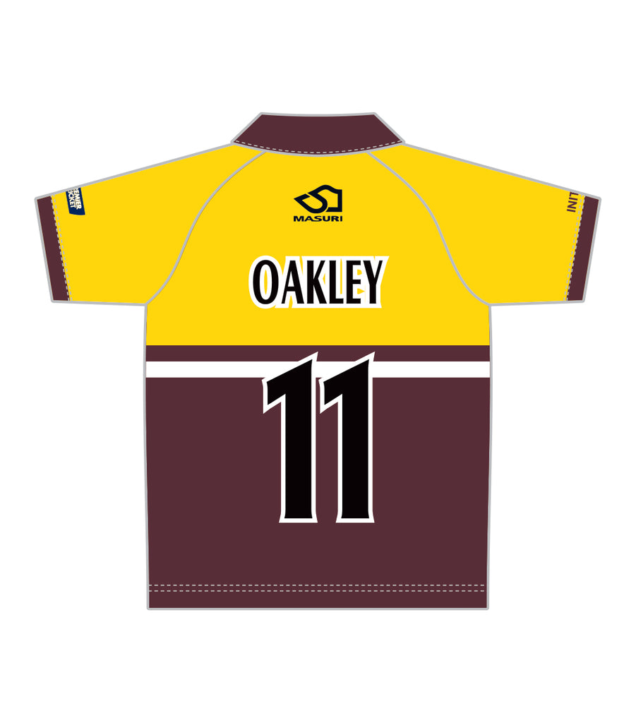 Tea Tree Gully District CC JUNIOR WHITE BALL PLAYING SHIRT S/S DI-15480