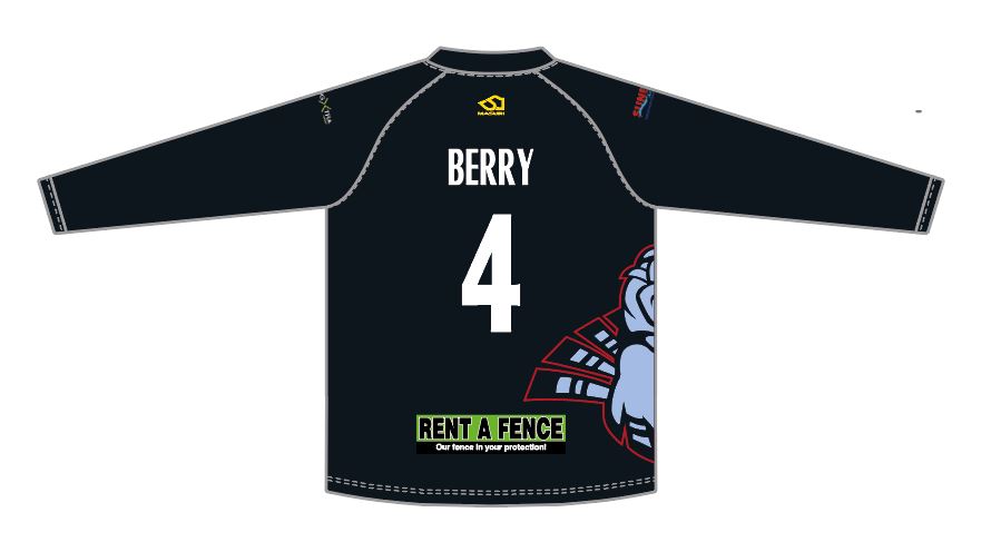 DRBVCC MEN'S WHITE BALL L/S PLAYING SHIRT DI-10244