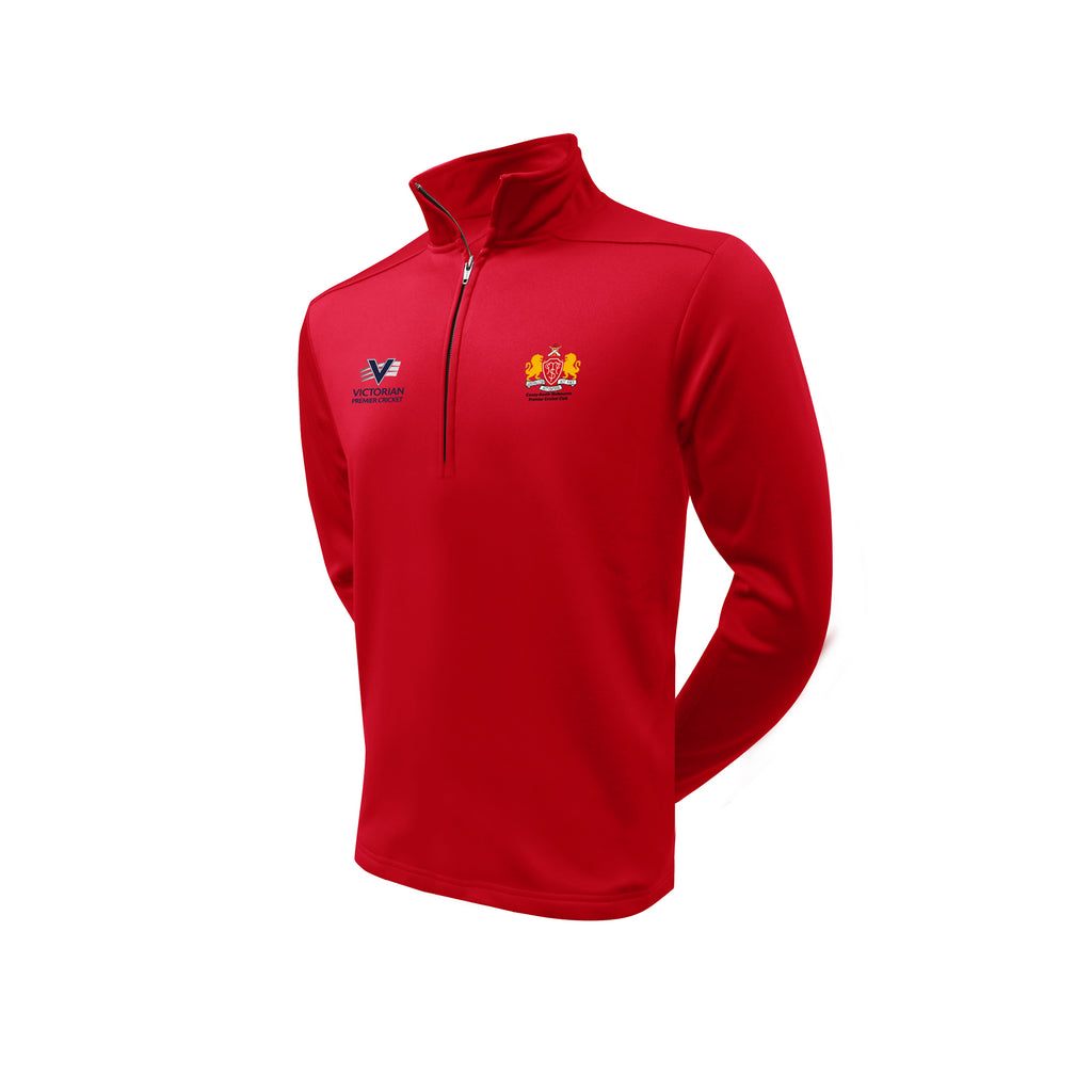 CASEY SOUTH MELBOURNE CC MEN'S QUARTER ZIP TECH FLEECE DI-06782