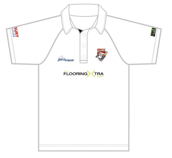 DRBVCC MEN'S RED BALL PLAYING SHIRT SHORT SLEEVE DI-08794